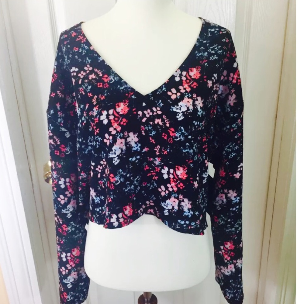 Free Press Clothing Long Sleeve Floral